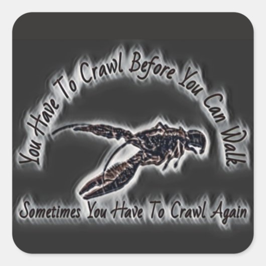 Onderzetter van harde kunststof vierkante sticker (Voorkant)