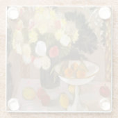 Onderzetter van Hawaii Flowers Glass (Achterkant)