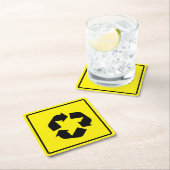 Onderzetter van het baantekenpapier voor cirkelvor (Insitu)