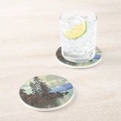 Onderzetter van het meer van Tahoe Sandstone (Zijkant)