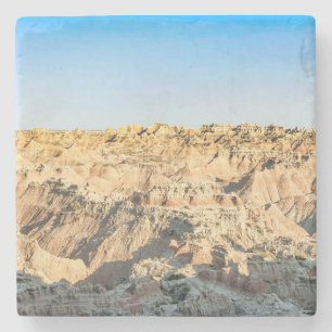 Onderzetter van het nationaal park Badlands