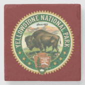 Onderzetter van het nationale park van Yellowstone (Voorkant)