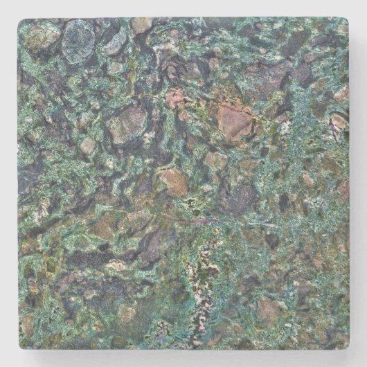 Onderzetter van het natuurlijke steenpatroon (Voorkant)