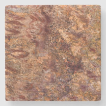 Onderzetter van het natuurlijke steenpatroon