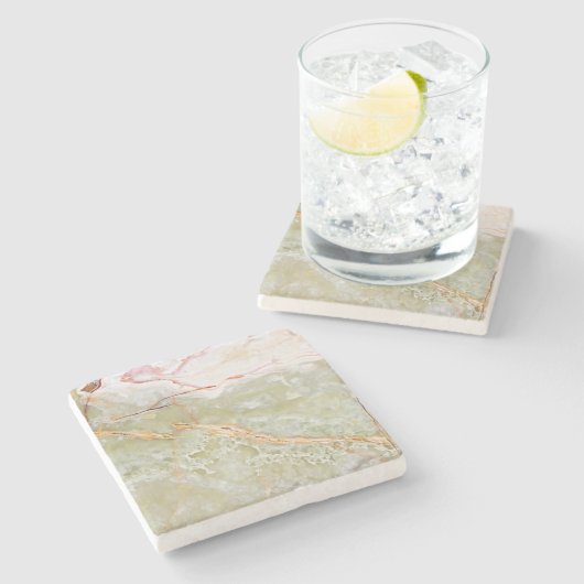 Onderzetter van het natuurlijke steenpatroon (Zijkant)