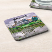 Onderzetter van het Nederlandse dorp Marken (Linkerzijde)