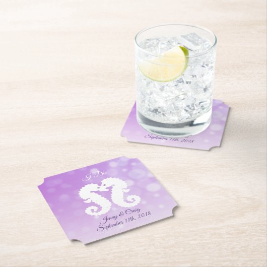 Onderzetter van het Paarse en witte zeehondenwedde (Insitu)