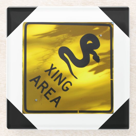 Onderzetter van het ringglas (Voorkant)