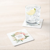 Onderzetter van het Vrijgezellenfeest van Peony en (Insitu)