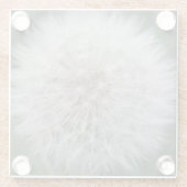 Onderzetter van het zaaigoed Dandelion Flower Glas (Achterkant)