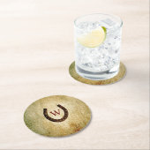 Onderzetter van hoefijzer Monogrammed Papier (Insitu)