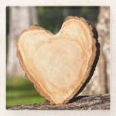 onderzetter van houten hars (Voorkant)