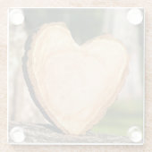 onderzetter van houten hars (Achterkant)