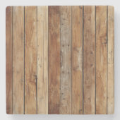 Onderzetter van houtextuur (Voorkant)