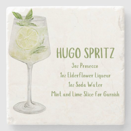 Onderzetter van Hugo Spritz (Voorkant)