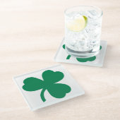 Onderzetter van Irish Clover Glass Glazen Onderzetter (Schuin)