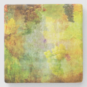 Onderzetter van kalksteen voor druiven en bladeren (Voorkant)