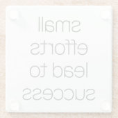Onderzetter van kleine inspanning (Achterkant)