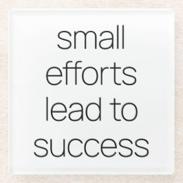 Onderzetter van kleine inspanning glazen onderzetter