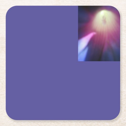 Onderzetter van kleurrijk Floral (Voorkant)