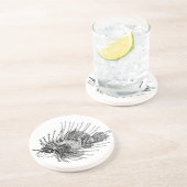 Onderzetter van langoest (Zijkant)