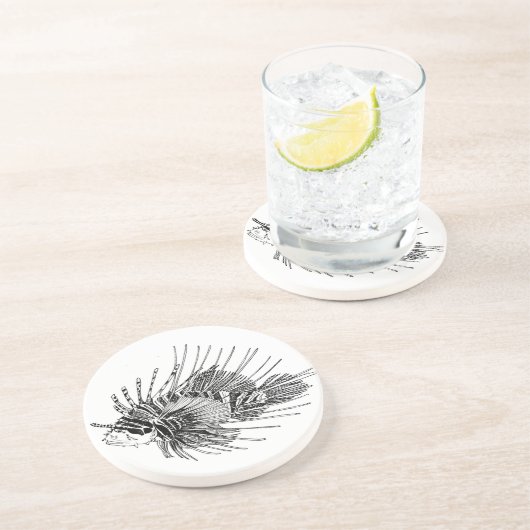 Onderzetter van langoest (Zijkant)