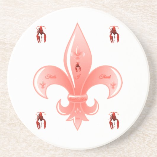 Onderzetter van langoesten (Voorkant)