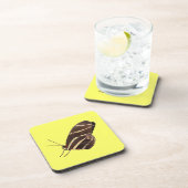 Onderzetter van langwerpige Zebra vlinderkurk (Rechterzijde)