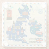 Onderzetter van London Thmed Glass (Achterkant)
