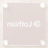 Onderzetter van Lothian Glass (Achterkant)