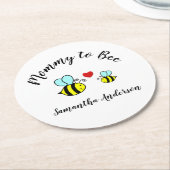 Onderzetter van mammie tot bijen (Gebogen)