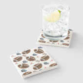 Onderzetter van marmer (Zijkant)