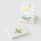 Onderzetter van marmer (Zijkant)