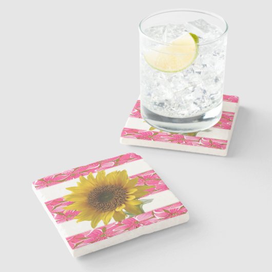 Onderzetter van marmer Stone (Zijkant)