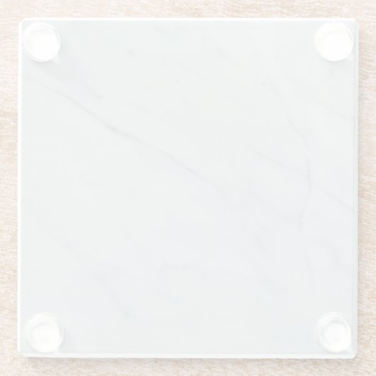 Onderzetter van marmer Stone Glass Glazen Onderzetter (Achterkant)