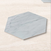 Onderzetter van marmer Stone Hexagon Pointed Top P (Schuin)