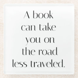 Onderzetter van minder rijdend glas voor wegvervoe