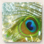 Onderzetter van mousserende peacock (Voorkant)