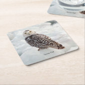 Onderzetter van nowy owl (Schuin)