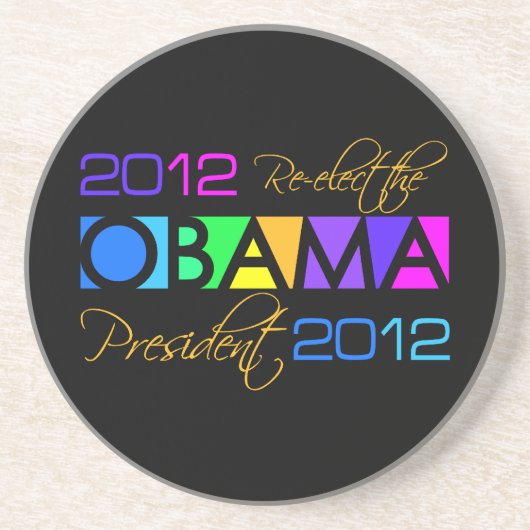 ONDERZETTER VAN OBAMA 2012 (Voorkant)