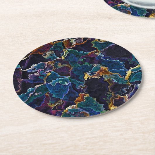 Onderzetter van olievlek (Gebogen)