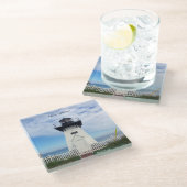 Onderzetter van onbewerkt vuurtoren (Schuin)