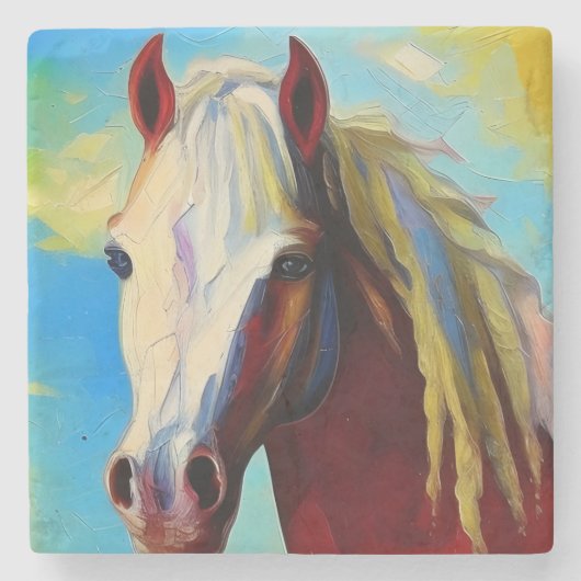 Onderzetter van paarden (Voorkant)