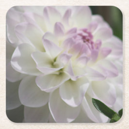 onderzetter van Paarse en Witte Dahlia