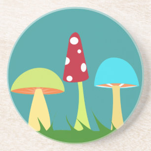 Onderzetter van paddenstoelen
