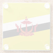 Onderzetter van patriottisch Brunei-vlag (Achterkant)