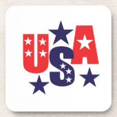 Onderzetter van patriottische Drink (Voorkant)