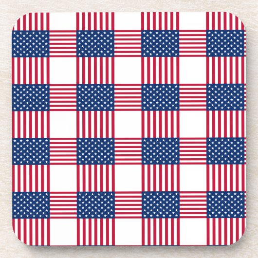 Onderzetter van patriottische Drink (Voorkant)