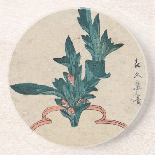 Onderzetter van Plant in potten (Voorkant)