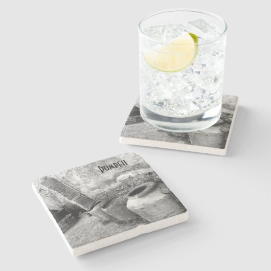 Onderzetter van Pompeii (Zijkant)